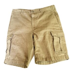 Banana Republic Tan Cargo Shorts Classic Utilitarian Design